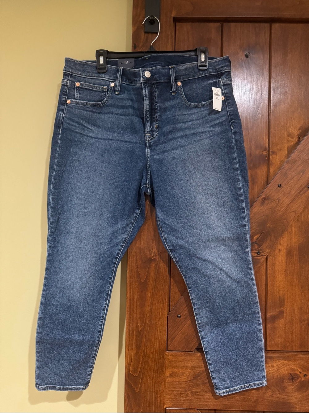 GAP Dark Blue High-Rise Women's Jeans